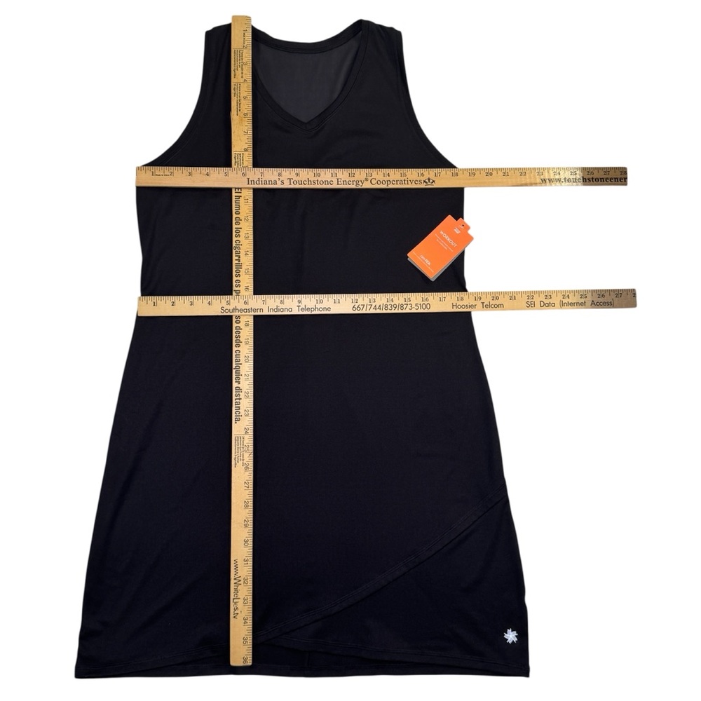 Tek Gear Dry Tek Black Workout Dress Size Large NWT - Picture 3 of 9